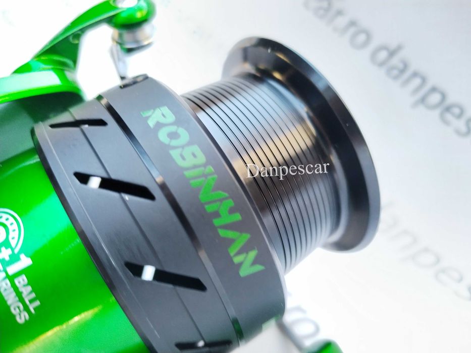 SET 2 Mulinete Feeder Robinhan IMPACT SP6000 tambur long cast 10rulmen