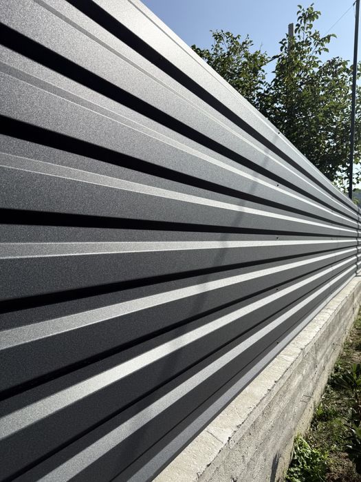 Tablă Cutată 35 Perete 0.5mm 4m lungime gri antracit 7016