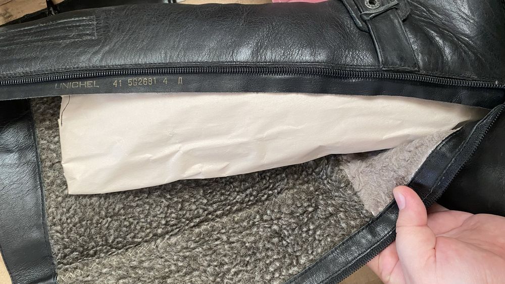 Зимние сапоги натуралка кожа