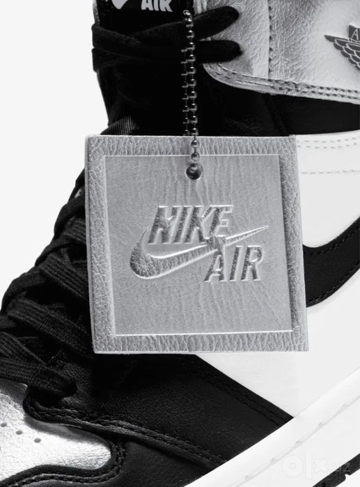 Оригинальные Jordan 1 Retro High OG “Silver Toe”