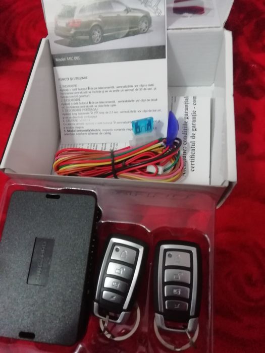 Set modul cu 2 telecomenzi si inchidere centralizata