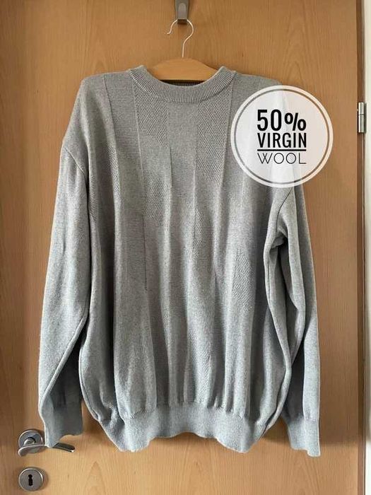 Pulover gri din lana Westbury by C&A