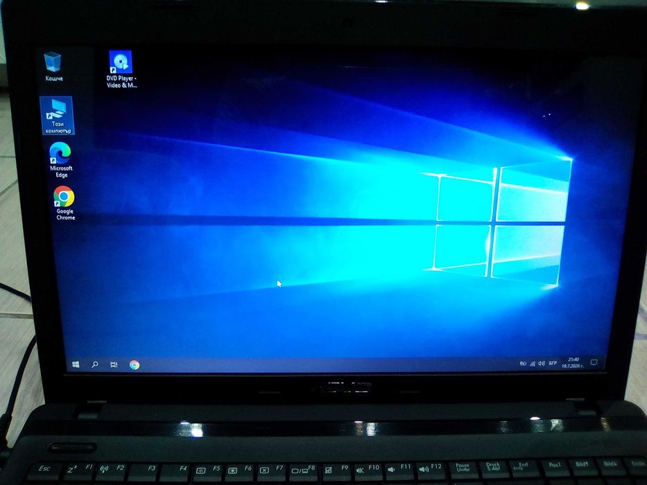 Лаптоп ASUS X55U - два процесора