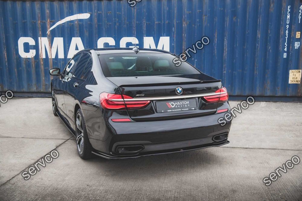 Prelungire bara spate Bmw Seria 7 G11 M-Pack 15-18 v1 Maxton Design