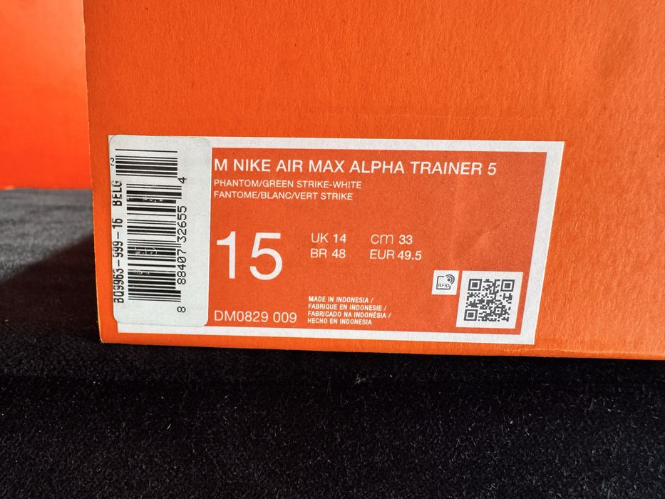 Оригинални! Nike Air Max Alpha Trainer 5 - 49.5 Shoemag