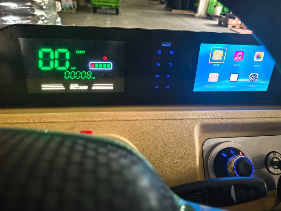 Camioneta electrica FORTE E-PICKUP putere motor 3000 W Baterii 72V85AH