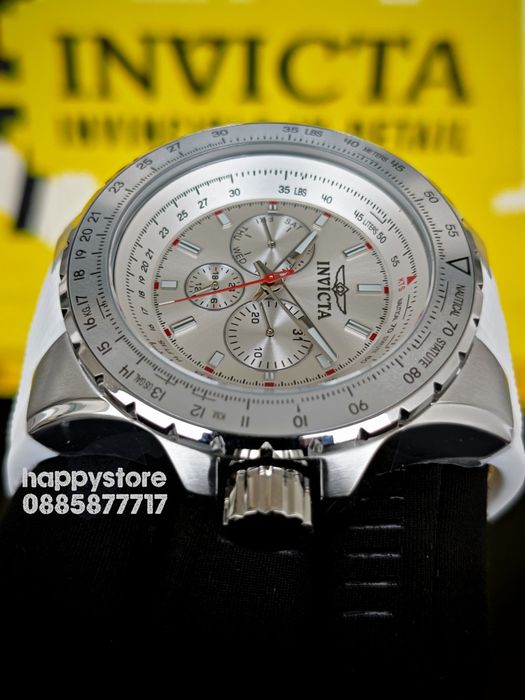 INVICTA Aviator white 50 mm, Инвикта нов ръчен часовник