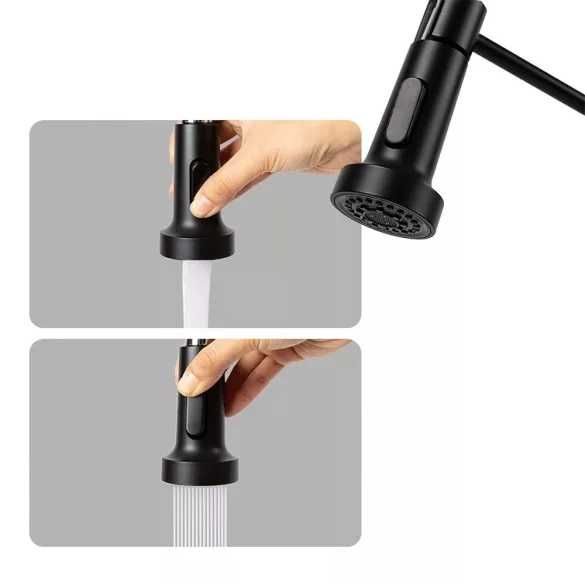 Смесител за кухня с изтеглящ се душ / Смесител за кухня с гъвкав чучур