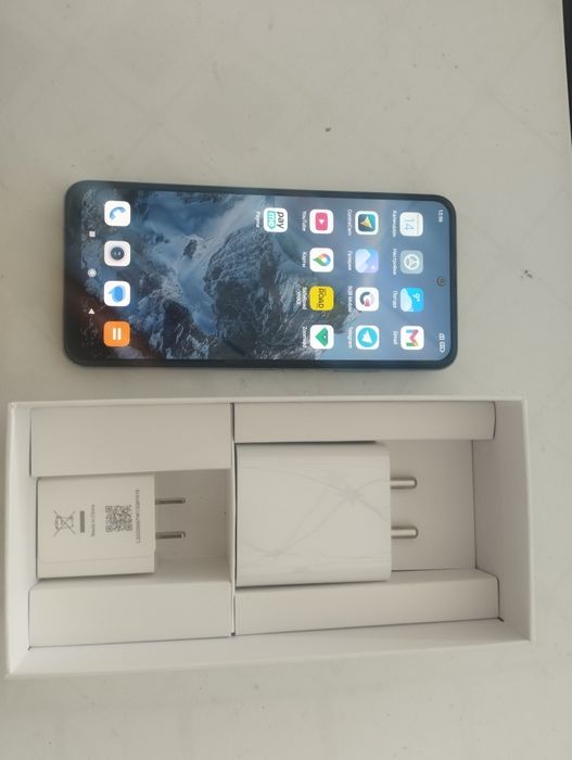 Redmi note 10 , karobka +orginal zaryadnik