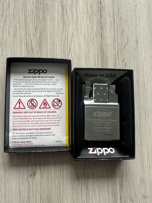Bricheta Zippo arc lighter incarcare USB