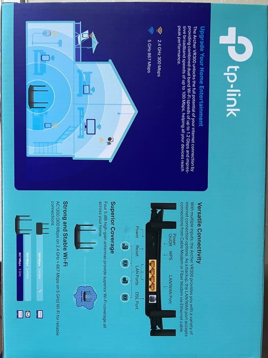 Модем роутер TP-Link AC1200 Archer VR300