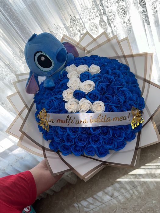 Buchete trandafiri sapun