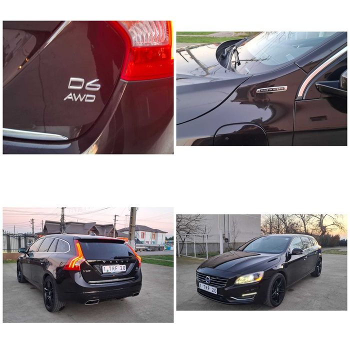 Volvo V60/ Plug-in hybrid/2.4 AWD 285 CP/An 2015/Import recent Olanda