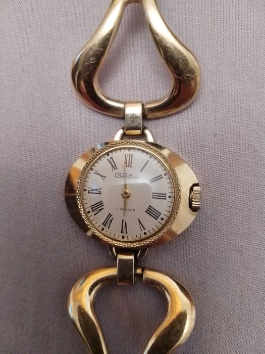 ДАМСКИ позлатени,Луч,Slava,CHAIKA часовници