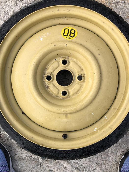 Резарвна гума Daihatsu Sirion 4x100