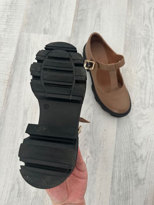 Pantofi de piele naturala Dasha, nr 37
