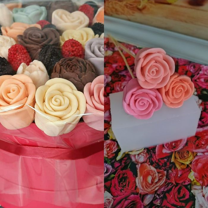 Молды для шоколадных роз