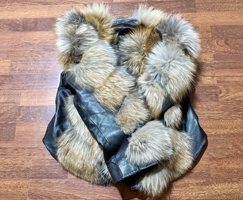 Blana Naturala Vulpe 2 in 1