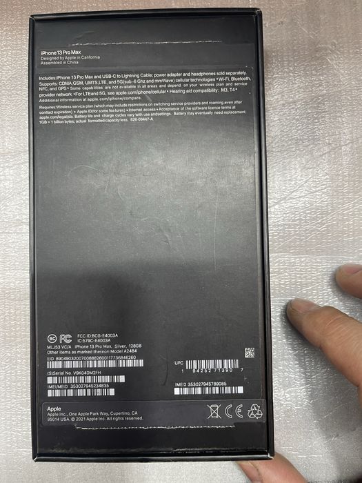 Iphone 13 pro max new