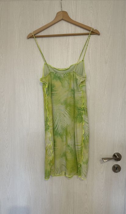 Bershka Рокля Зелена