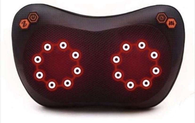 Массажная подушка Relax Line 16 роликов