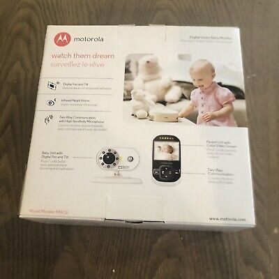 Motorola mbp26 video baby monitor clearance and babysense