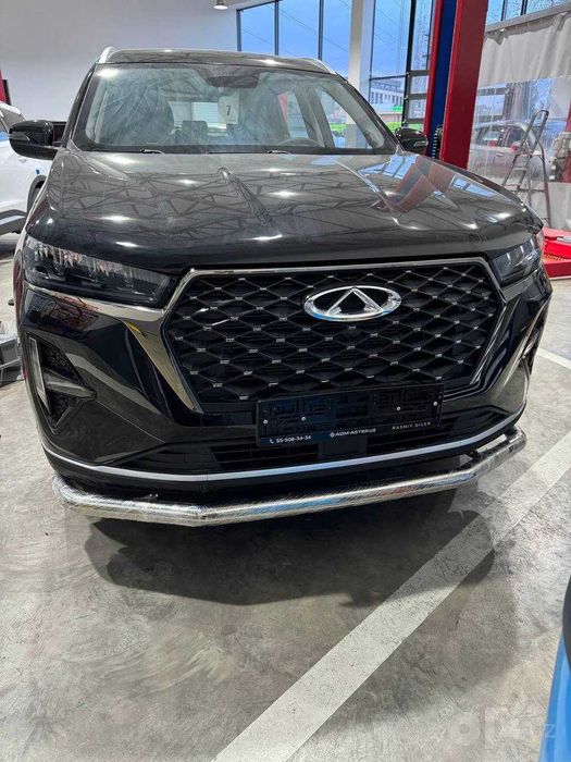 Защита переднего и заднего бампера Chery tiggo 8
