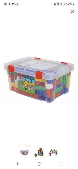 Конструктор кубики детский