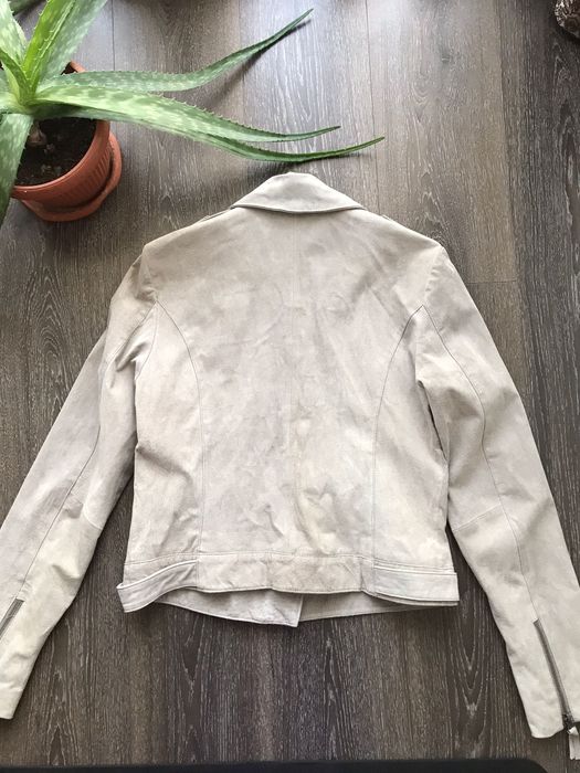 Geaca Asos noua piele intoarsa naturala originala