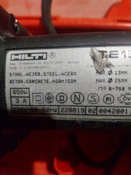Hilti TE15 Професионален Перфоратор