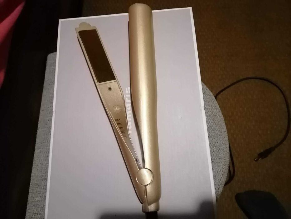 Преса за коса за къдрици и изправяне