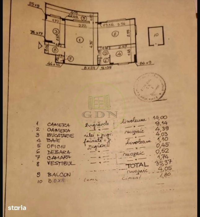 Apartament 2 camere  | Metrou Parc Bazilescu | Bucurestii Noi | 78000