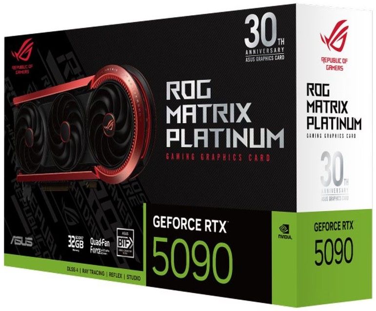 Видеокарта ASUS RTX 5090 ROG Matrix Platinum 30th