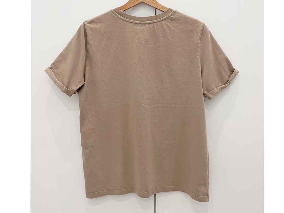 Бежова тениска Pieces M, 9/10