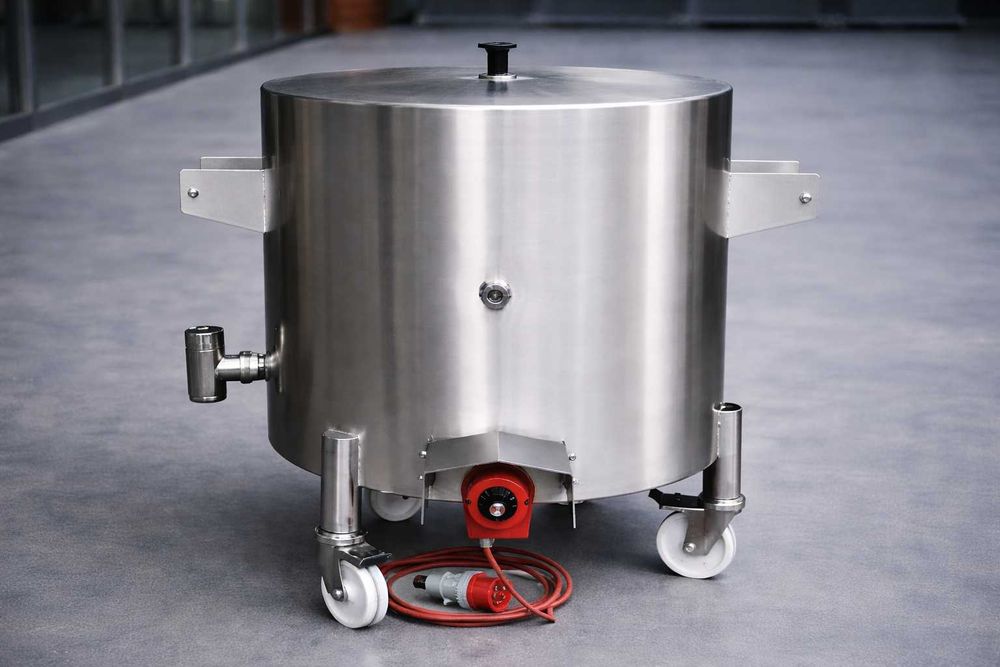 Cazan de fierbere si pasteurizare- 90 litri