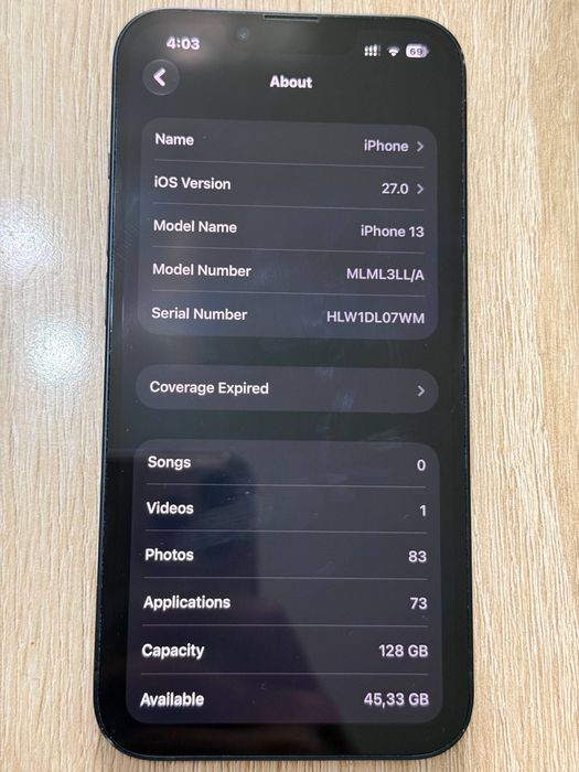 iphone 13 128gb obmen