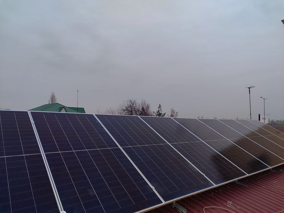 Қуёш панели УРНАТИШ Солнечные панел УСТАНОВКА 3.2mlndan под ключ+1 kvt
