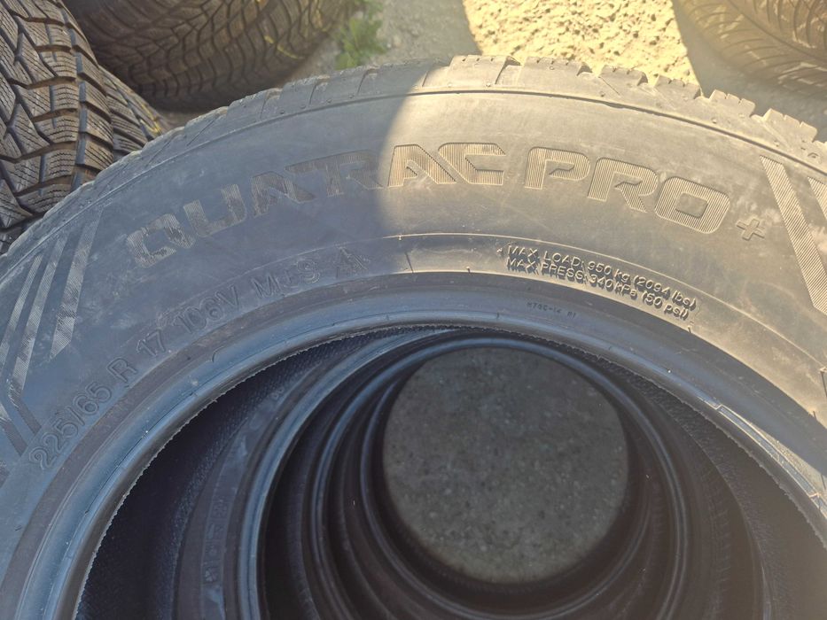 4 Anvelope 4 Sezoane M+S - VREDESTEIN - 225/65/17 106V - CA UNELE NOI , aprox 8 MM - DOT 2025 !