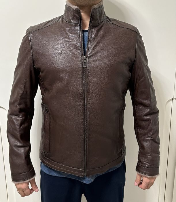 Мужская дубленка