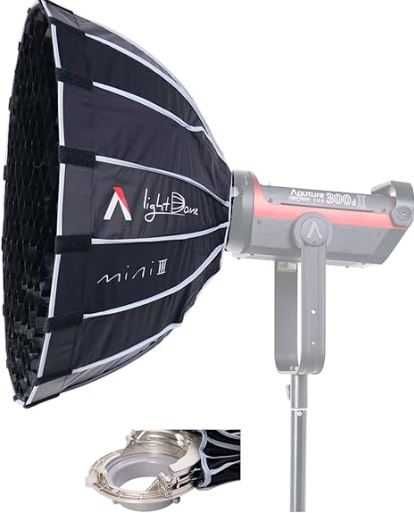 Softbox Aputure Light Dome Mini III Bowens – Ca Nouă, Completă