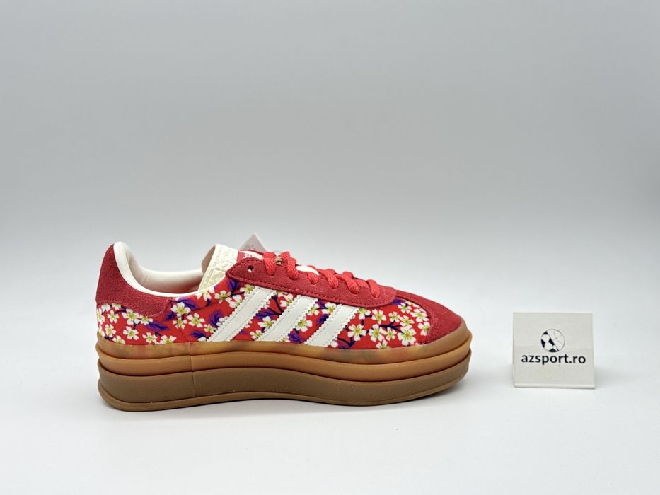 Adidas Gazelle Bold J x Liberty London Noi Originali (35 1/2)