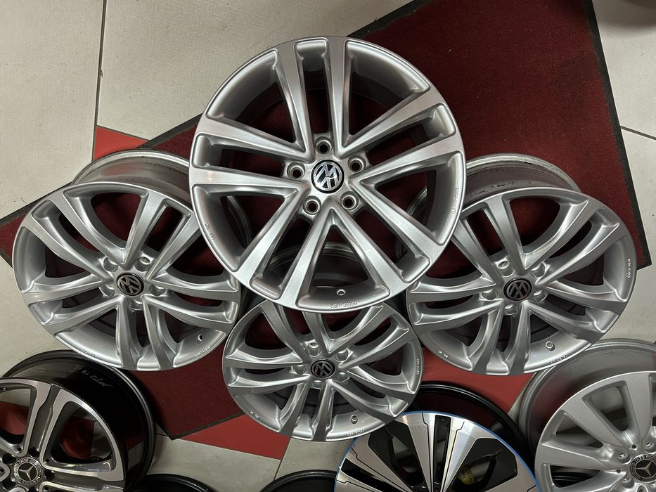 Джанти 17 цола 5х112 VW Golf 5 6 Touaran Caddy Audi A3 Seat Altea Leon Skoda Octavia