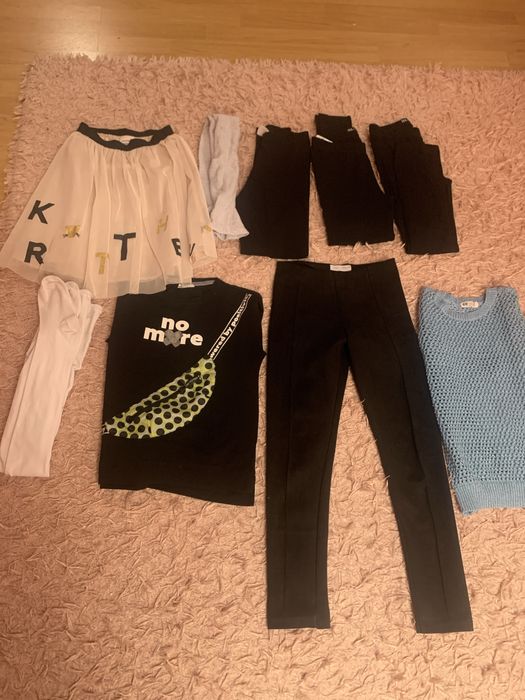 Lot hainutr fetite 11/12ani  cu 10 produse