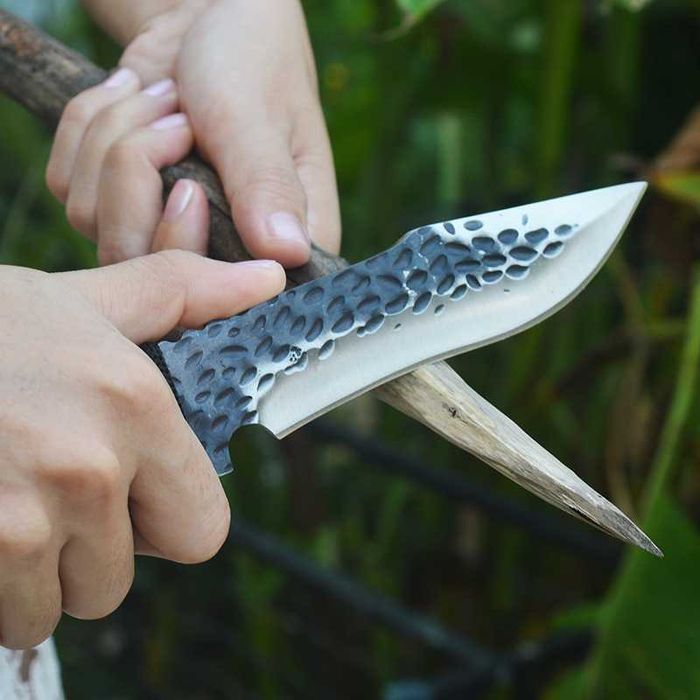 Тактически нож HTWM-80 от цяло парче метал Full Tang