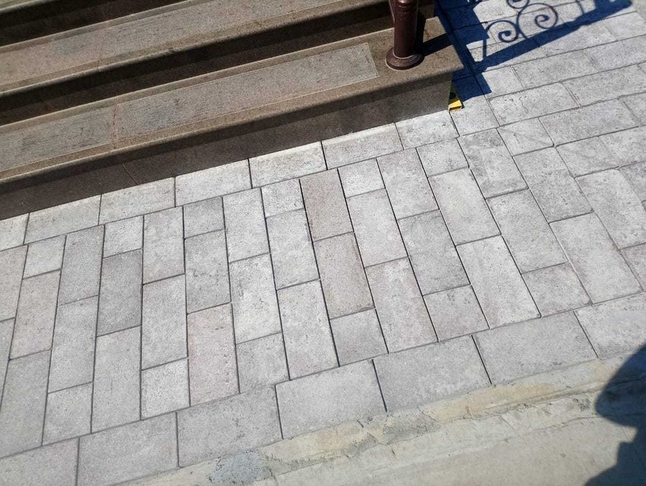 Тротуарная плитка гранитная, брусчатка