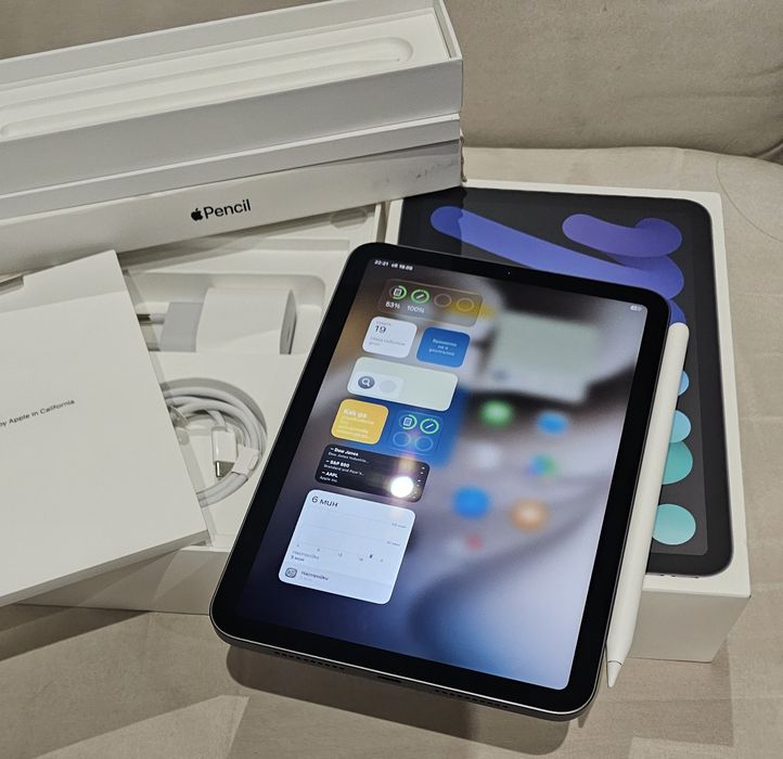 Ipad mini 6, 64gb + Apple pencil 2