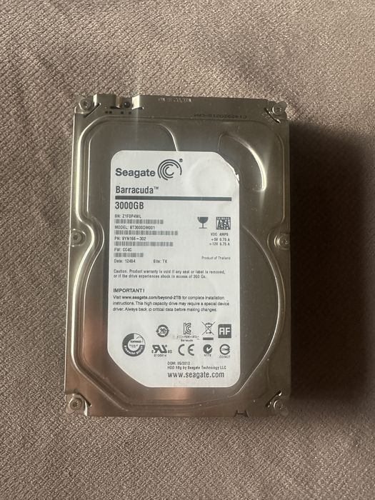 HDD 3tb Seagate Barracuda