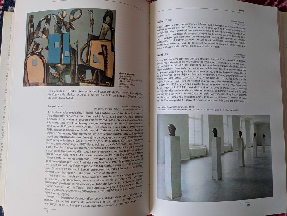 L'Art du XXe siècle, Dictionnaire de peinture et de sculpture, Larousse