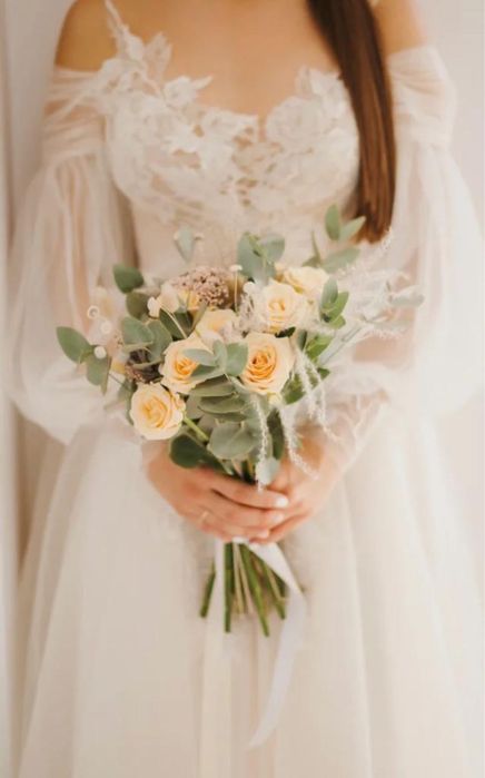 Шикарное Свадебное платье