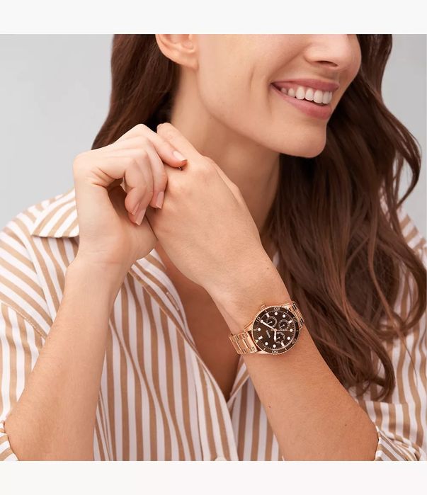 Set ceasuri Fossil Rose Gold Stainless Steel